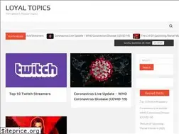 Sites similar to loyaltopics.com