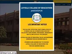 Sites similar to loyolacollege.in