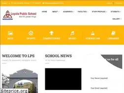 Sites similar to loyolapublicschool.org