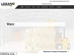 Sites similar to lozanomontacargas.com