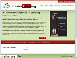 Sites similar to lozanotutoring.com