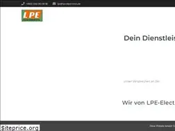 Sites similar to lpe-electronics.de