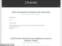 Sites similar to lpodolski.com