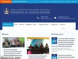 Sites similar to lppm-unasman.ac.id