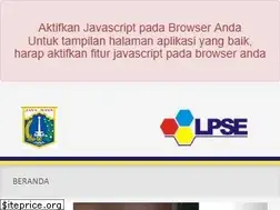 Sites similar to lpse.jakarta.go.id