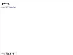 Sites similar to lpth.org