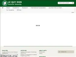 Sites similar to lqdtu.edu.vn