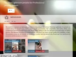 Sites similar to lr-presets.com