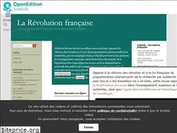 Sites similar to lrf.revues.org