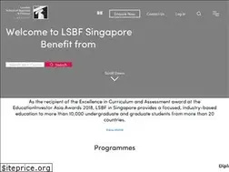 Sites similar to lsbf.edu.sg