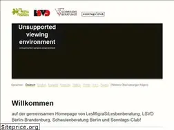 Sites similar to lsbti-berlin.de