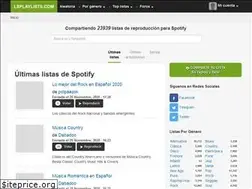 Sites similar to lsplaylists.com
