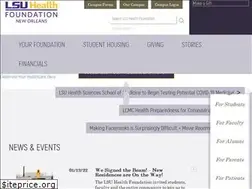 Sites similar to lsuhealthfoundation.org