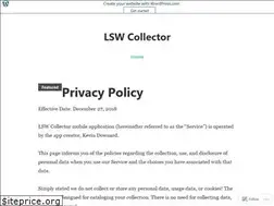 Sites similar to lswcollectorapp.home.blog