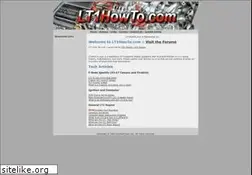 Sites similar to lt1howto.com