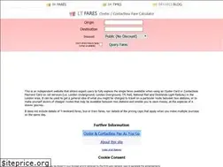 Sites similar to ltfares.com