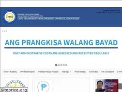 Sites similar to ltfrb.gov.ph