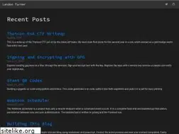 Sites similar to lturner.net