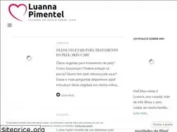 Sites similar to luannapimentel.com.br