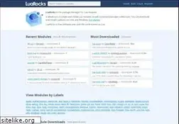 Sites similar to luarocks.org