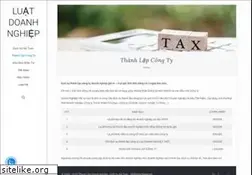 Sites similar to luatdoanhnghiep.vn