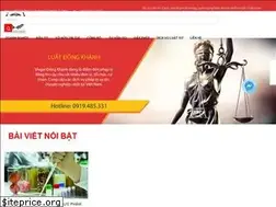 Sites similar to luatdongkhanh.com