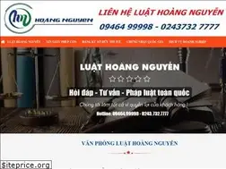 Sites similar to luathoangnguyen.vn