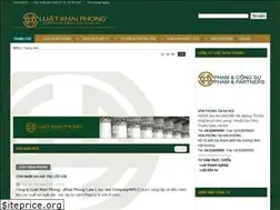 Sites similar to luatkhaiphong.com