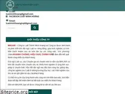 Sites similar to luatminhhoang.vn