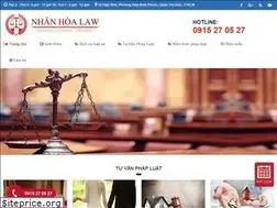 Sites similar to luatnhanhoa.vn