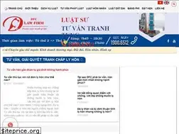 Sites similar to luatsudfc.vn