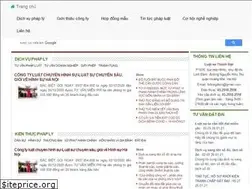 Sites similar to luatsuthanhdat.com