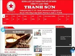 Sites similar to luatthanhson.com