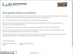 Sites similar to lub-baustoffe.de