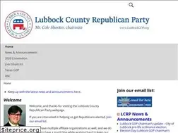 Sites similar to lubbockgop.org