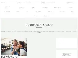 Sites similar to lubbockmenu.com