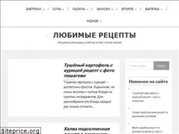 Sites similar to lubimierecepti.ru