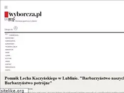 Sites similar to lublin.wyborcza.pl