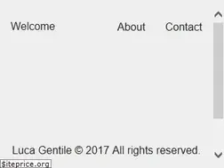 Sites similar to lucagentile.it