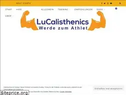 Sites similar to lucalisthenics.de