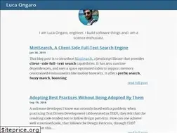 Sites similar to lucaongaro.eu