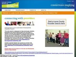 Sites similar to lucascountyddproviders.org