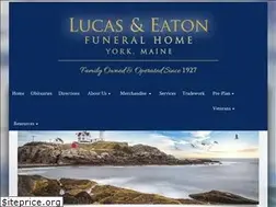 Sites similar to lucaseatonfuneralhome.com