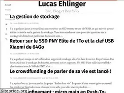 Sites similar to lucasehlinger.com
