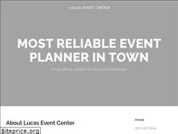Sites similar to lucaseventcenter.com