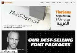 Sites similar to lucasfonts.com