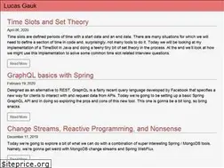 Sites similar to lucasgauk.com