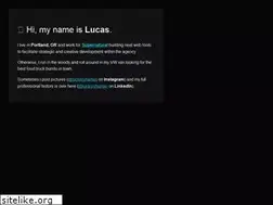 Sites similar to lucasishuman.com