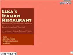 Sites similar to lucasitalianpizza.com