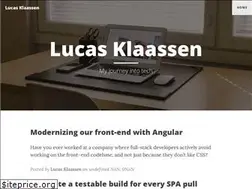 Sites similar to lucasklaassen.com